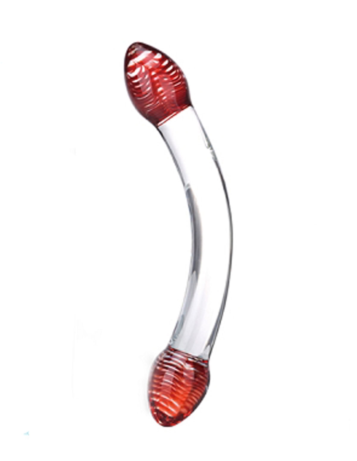 alternate image for Glas Red Head Double Dildo