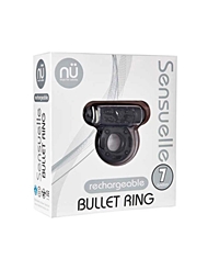 Alternate back view of SENSUELLE RECHARGEABLE BULLET C-RING