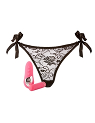 Additional  view of product SENSUELLE PLEASURE PANTY with color code 