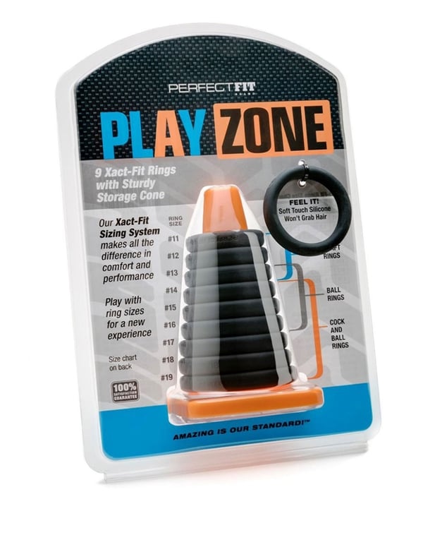 Perfect Fit Play Zone- 9 Xact-Fit Rings ALT2 view Color: BK