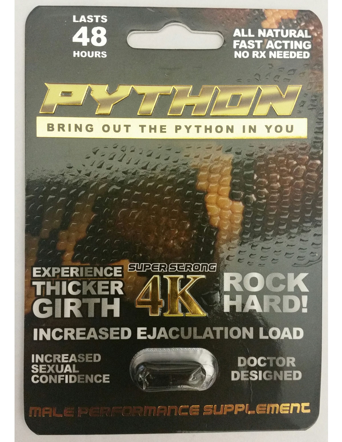 alternate image for Python Male Performance Supplement