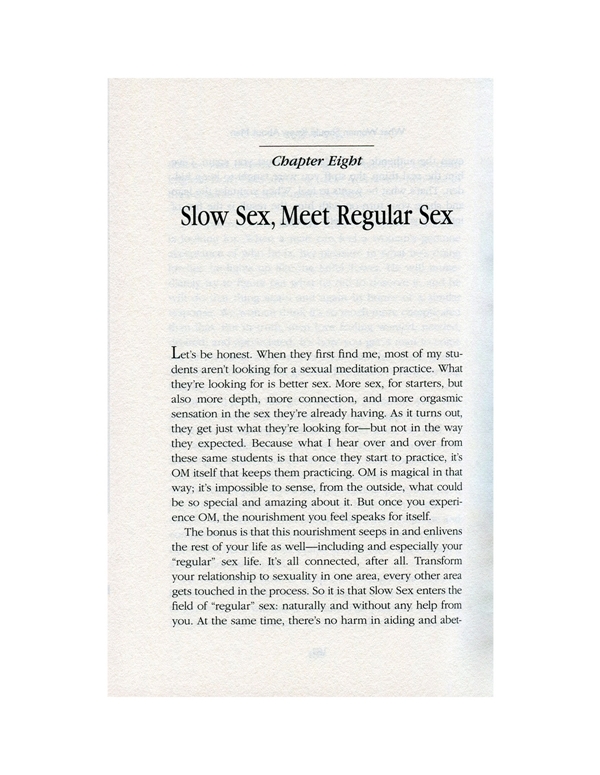 Slow Sex The Art And Craft Of Female Org ALT4 view Color: NC