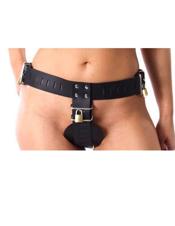 Strict Leather Female Chastity default view Color: BK