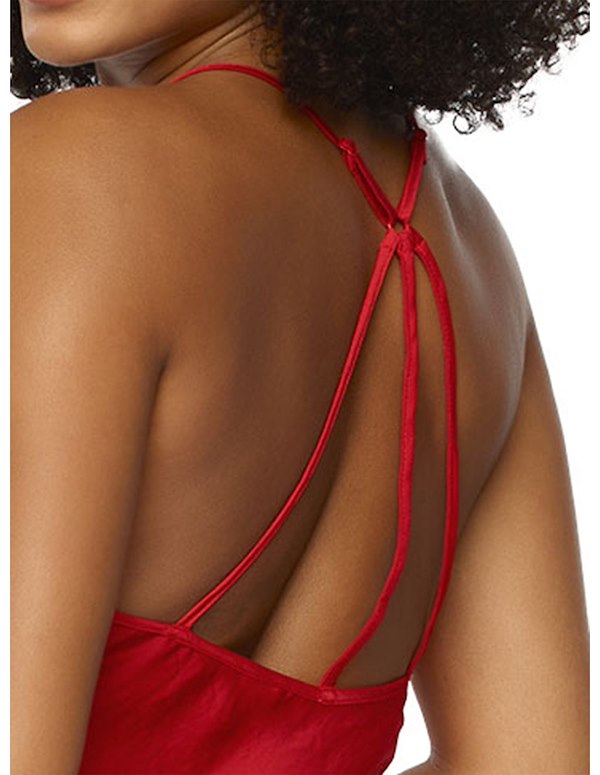 RITA CHIFFON BABYDOLL ALT2 view Color: RD