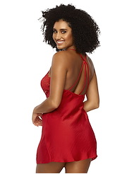 Alternate back view of RITA CHIFFON BABYDOLL