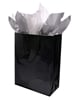 Additional BLACK view of product DEBBIE LARGE GIFT BAG with color code BK