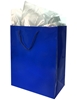 Additional BLUE view of product DEBBIE LARGE GIFT BAG with color code BL