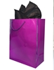 Additional PURPLE view of product DEBBIE LARGE GIFT BAG with color code PR