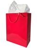 Additional RED view of product DEBBIE LARGE GIFT BAG with color code RD