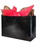 Additional BLACK view of product VOGUE XL GIFT BAGS with color code BK