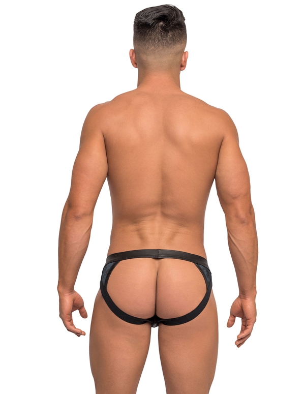 Strapped And Bound Jock ALT3 view Color: BLE