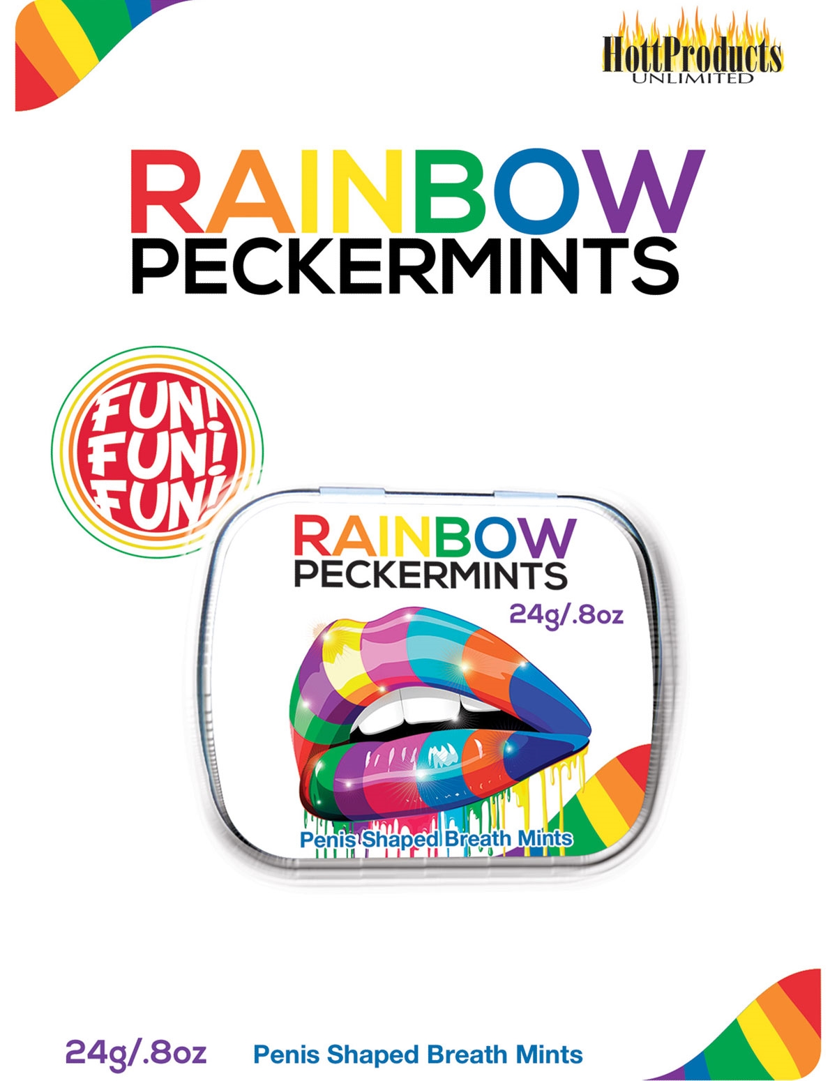 alternate image for Rainbow Peckermints