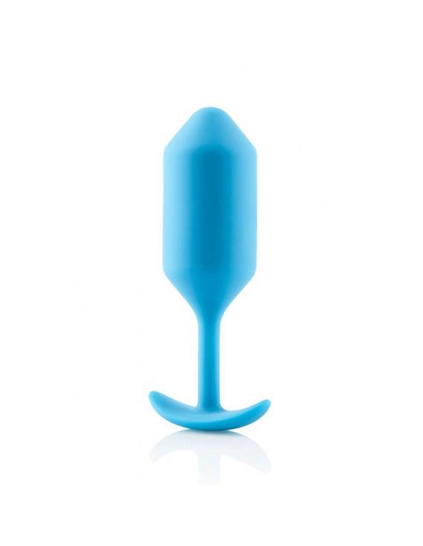 Snug Plug 3 Weighted Silicone Butt Plug ALT1 view Color: TL