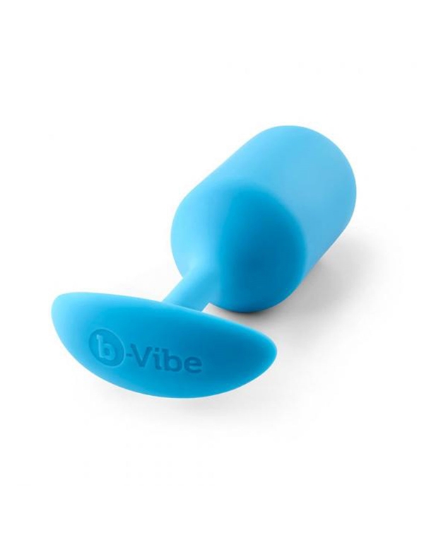 Snug Plug 3 Weighted Silicone Butt Plug ALT3 view Color: TL