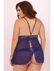 Additional ALT1 view of product WONDROUS BABYDOLL with color code NV
