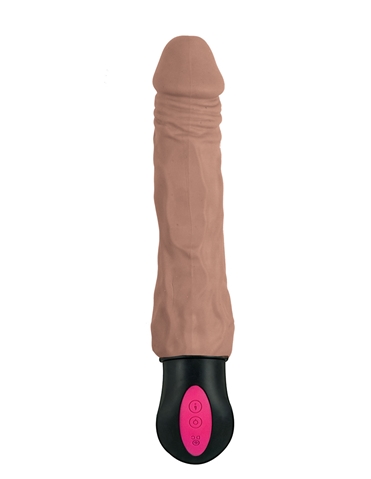 NATURAL REALSKIN HOT COCK - 8 INCH - 2815-03069