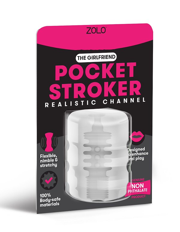 ZOLO GIRLFRIEND POCKET STROKER ALT2 view Color: CL
