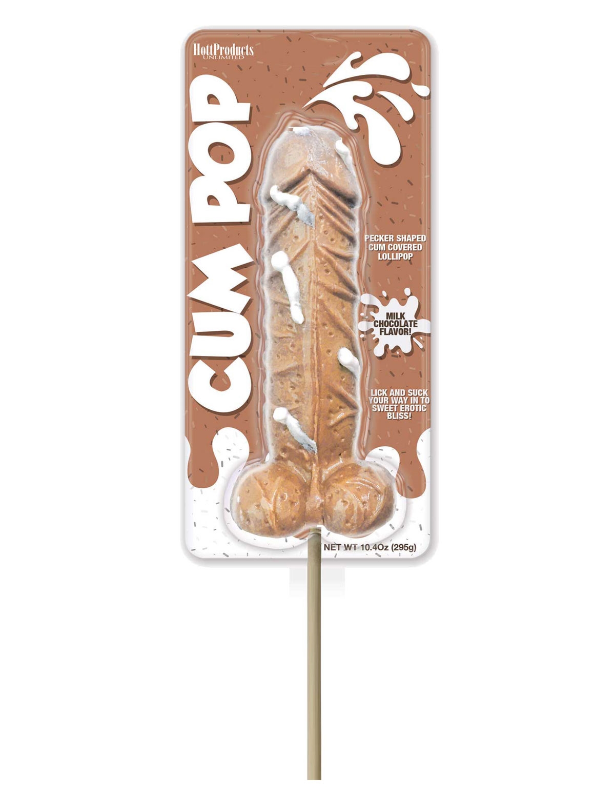 alternate image for Cum Cock Pop - Milk Chocolate