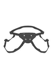 Front view of LUX BEGINNERS STRAP-ON HARNESS
