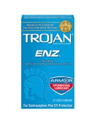 Additional  view of product TROJAN ENZ ARMOR SPERMICIDAL 12 PACK with color code NC