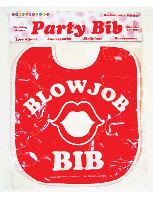 Blow Job Bib default view Color: RD