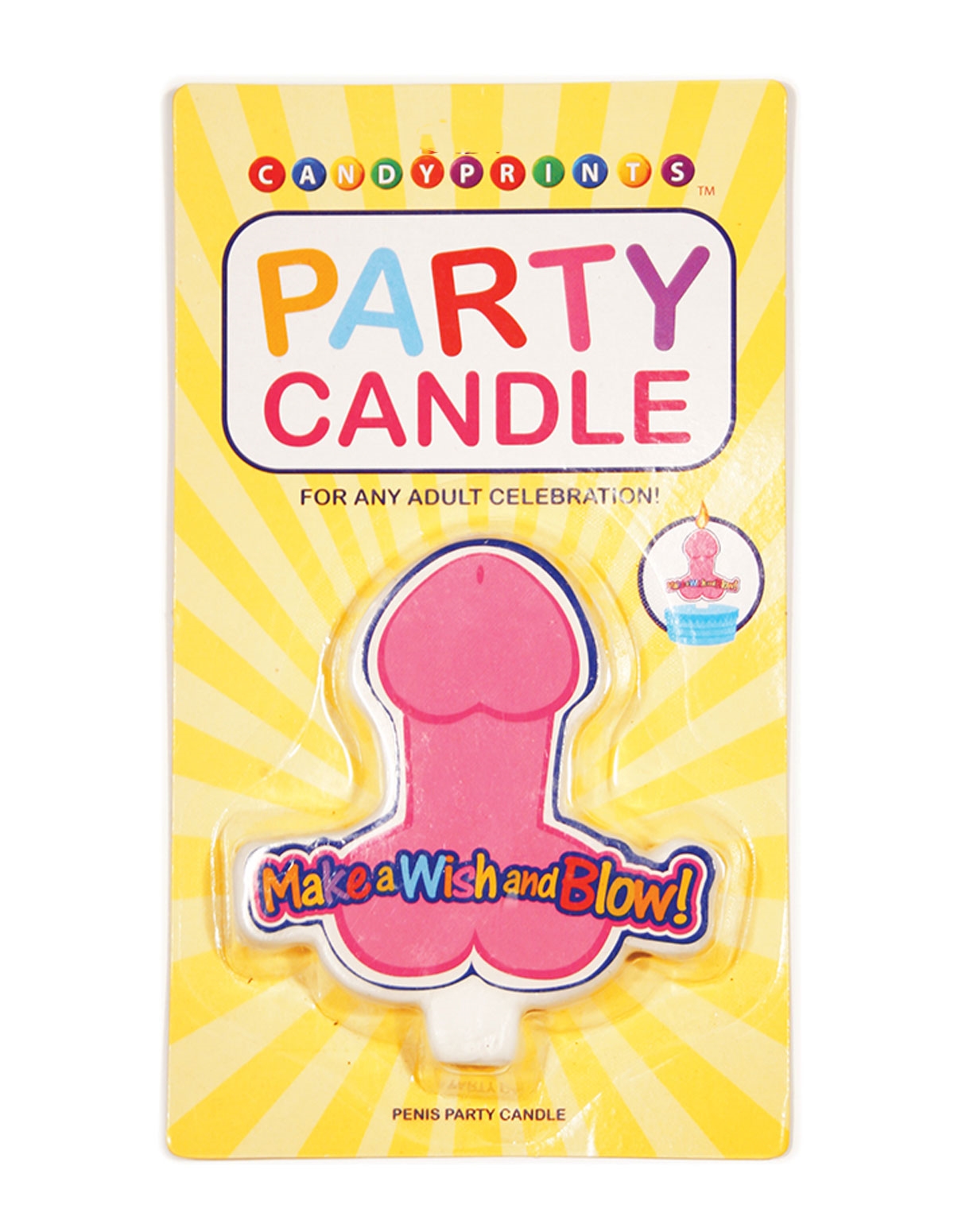 alternate image for Make A Wish And Blow Penis Candle