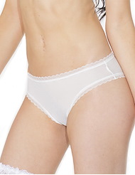 Alternate back view of CROTCHLESS BRIDAL VEIL PLUS SIZE PANTY