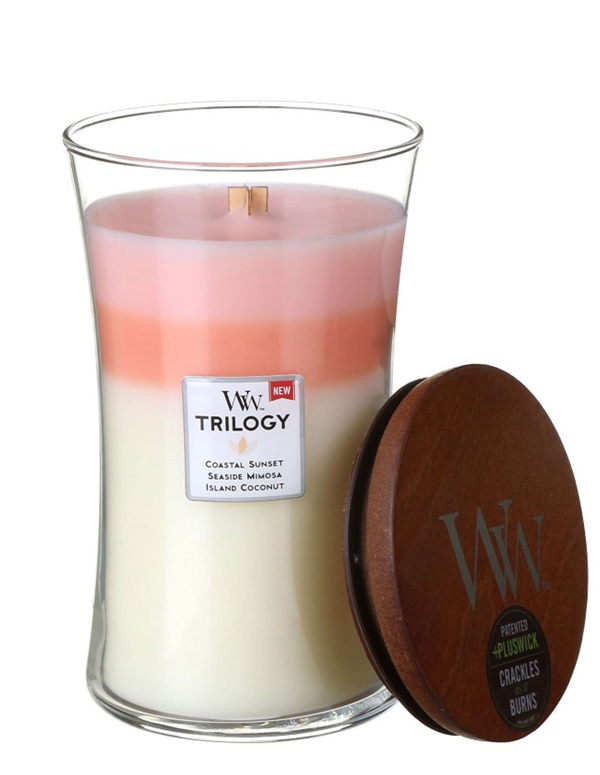 Island Getaway Woodwick Candle default view Color: PK