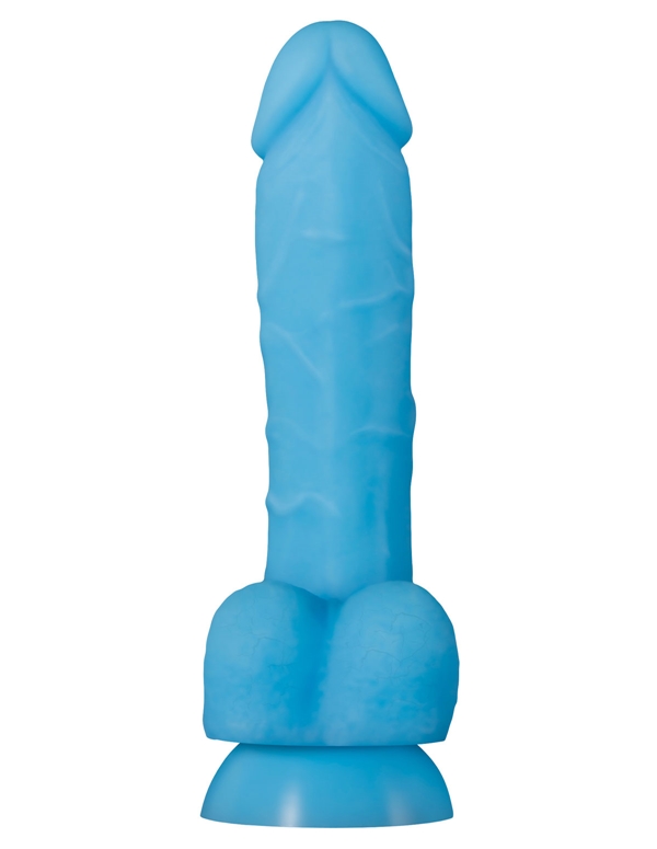 Touch And Glow Dildo ALT1 view Color: BL
