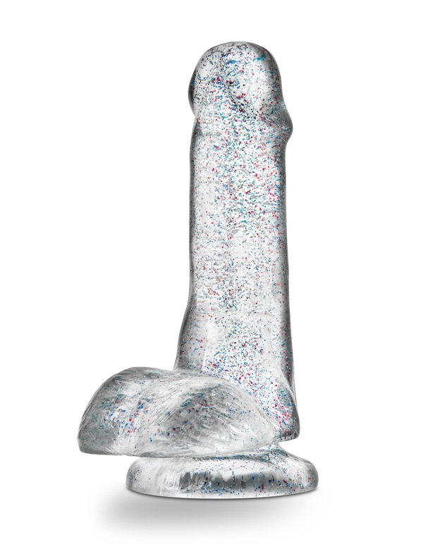 Naturally Yours 6In Glitter Cock ALT1 view Color: CL