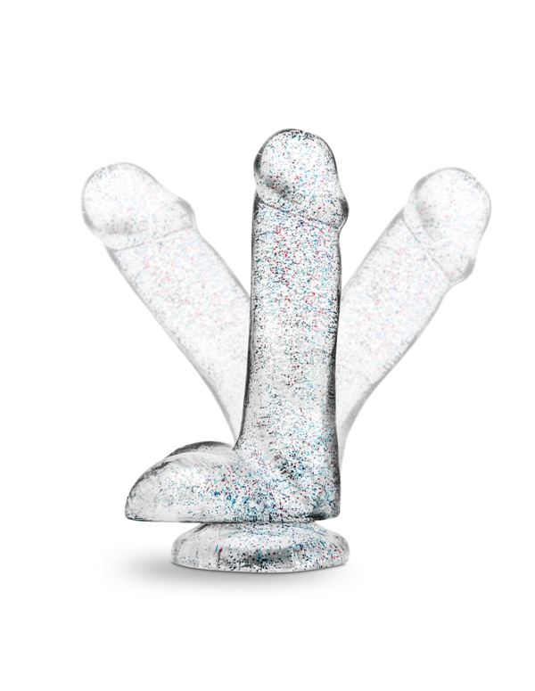 Naturally Yours 6In Glitter Cock ALT5 view Color: CL