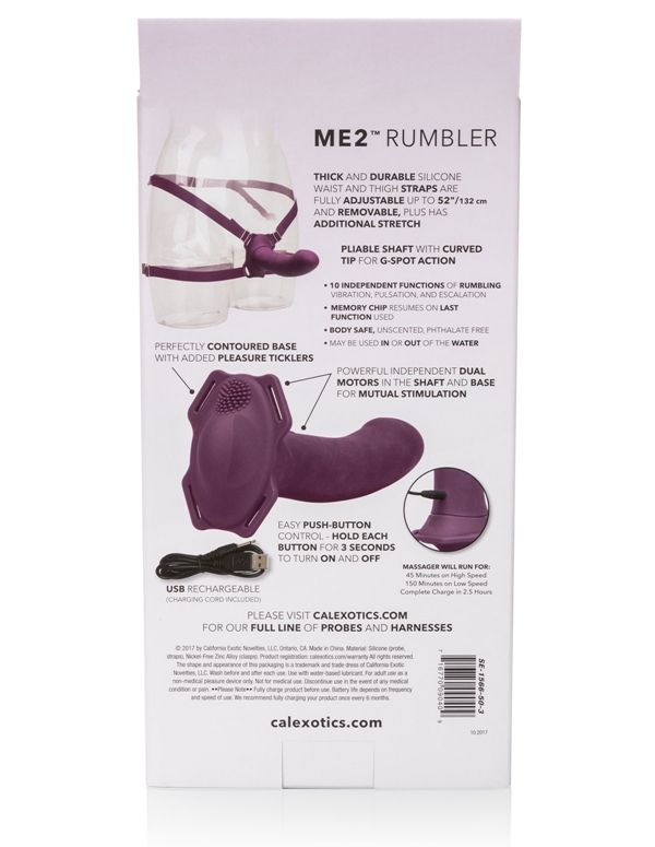 Me2 Rumble - Mutal Stimulation Strap On ALT7 view Color: PR