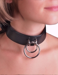 Front view of DOUBLE RING CHOKER