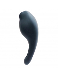 Alternate back view of ROQ RECHARGEABLE RING - JUST BLACK