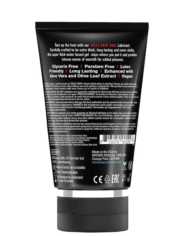Jelle Heat Warming Lubricant ALt1 view Color: NC