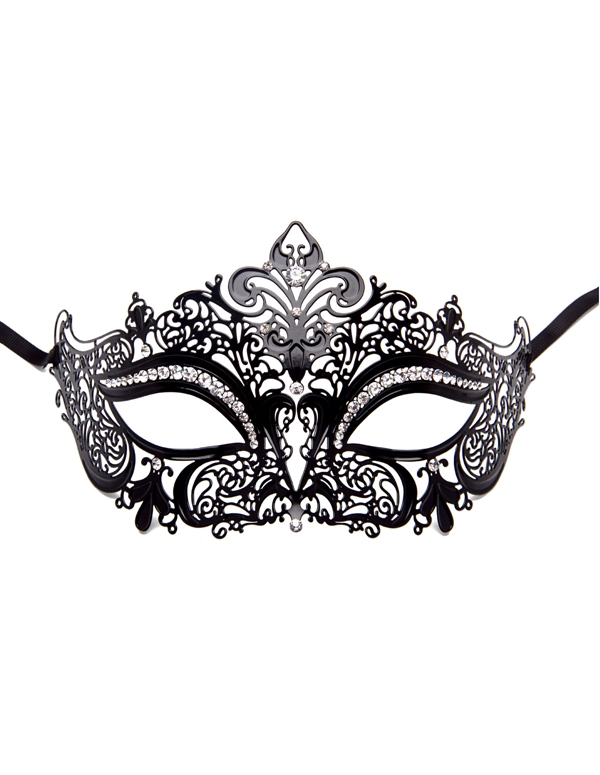 Princess Masquerade Mask default view Color: BK