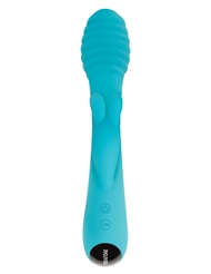 Alternate back view of AQUA BUNNY RABBIT VIBRATOR