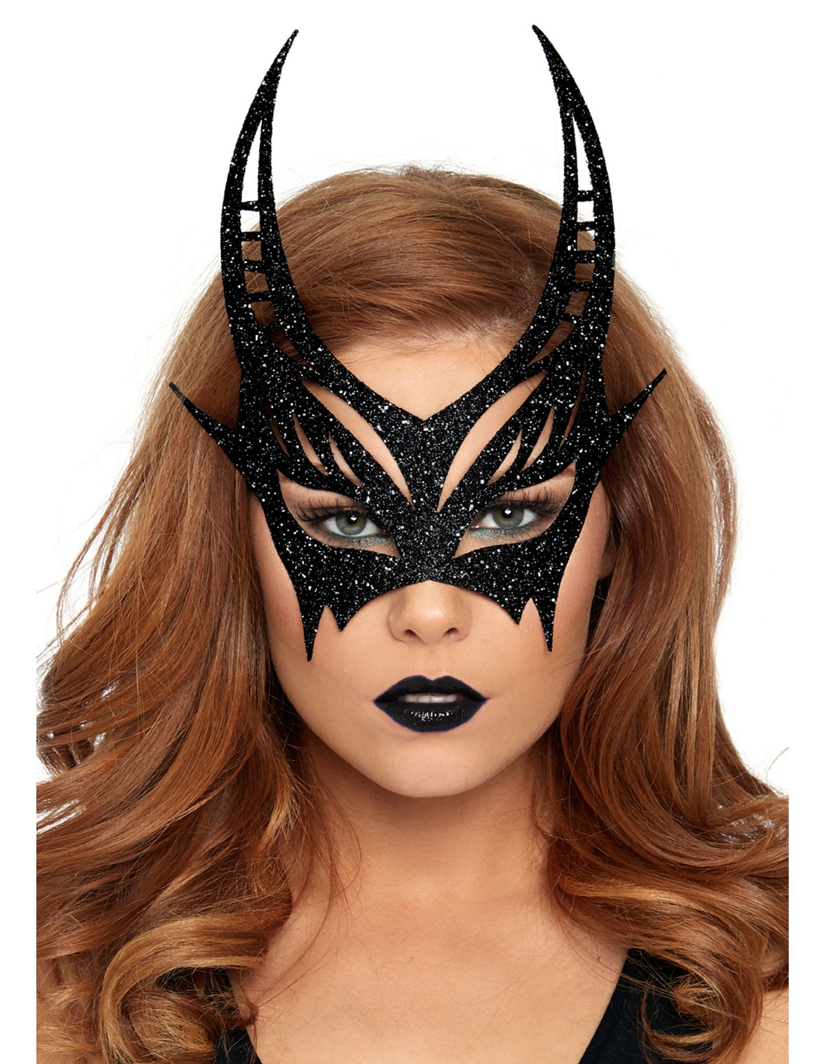 alternate image for Glitter Devil Mask