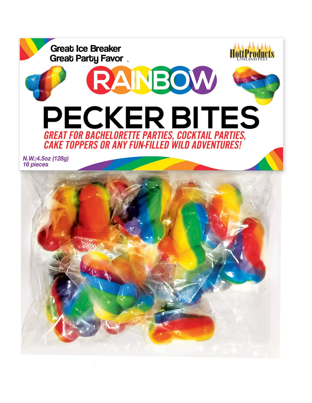 alternate image for Rainbow Pecker Bites