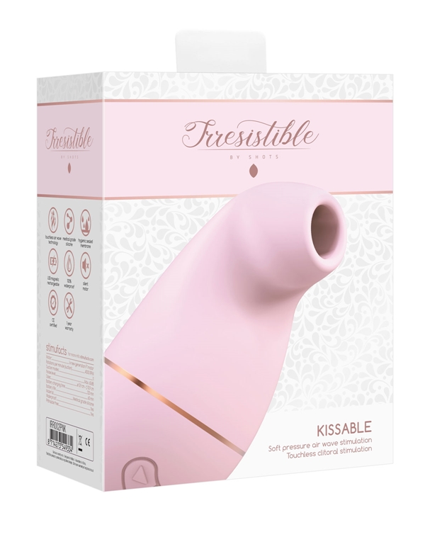 Irresistible Happiness Clitoral Stim Massager ALT5 view Color: PK