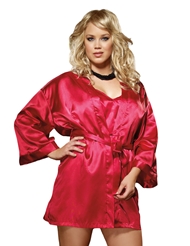 Additional  view of product CHEMISE W/ROBE with color code RD