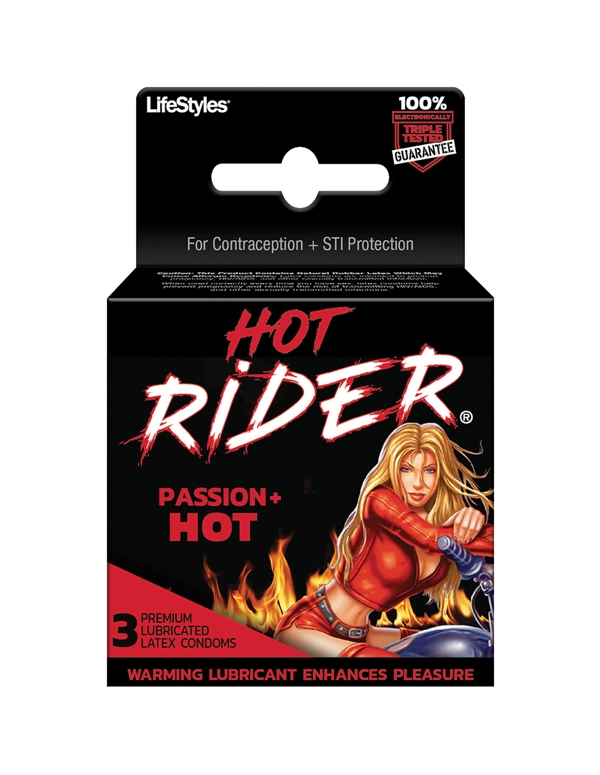 Hot Rider Condoms 3Pk default view 