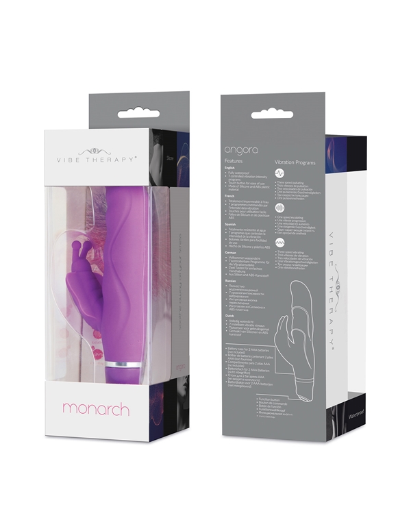 Vibe Therapy Monarch Butterfly Vibrator ALT1 view Color: PR