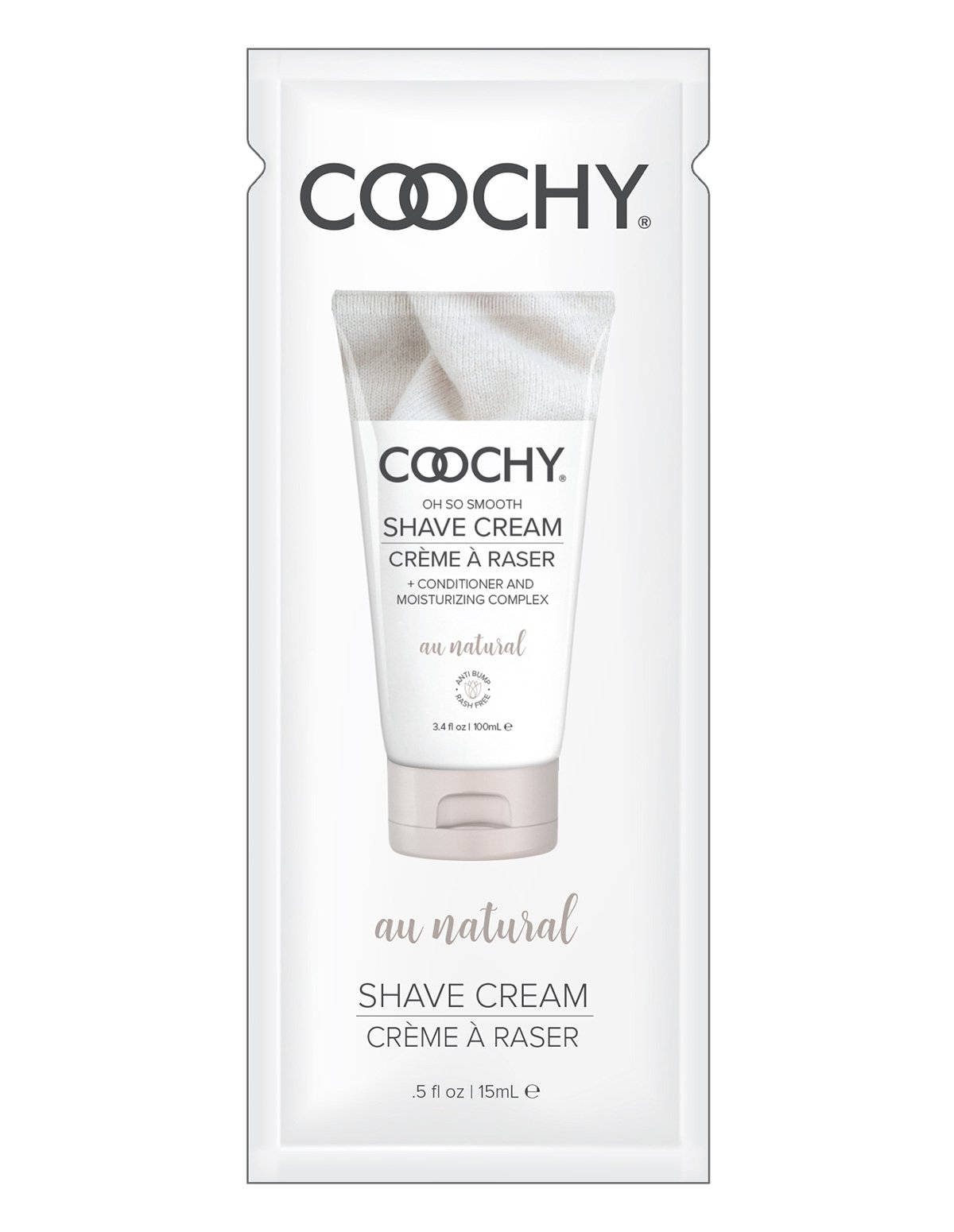 alternate image for Coochy Cream Foil Packet - Au Natural