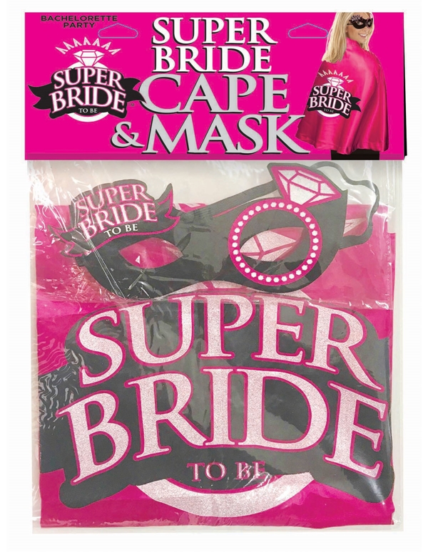 SUPER BRIDE CAPE & MASK ALT view Color: HP