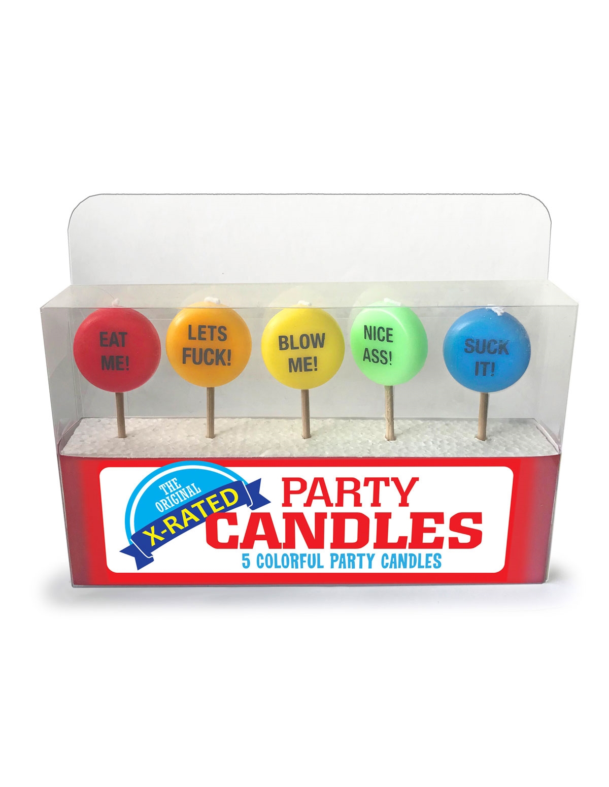alternate image for Xxx-Candy Party Candle Set