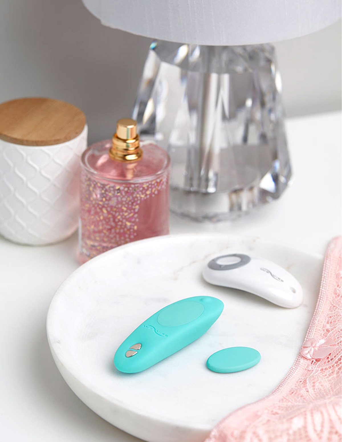 lovers lane vibrating panties Trojan Vibrations Midnight Collection compact 3.3 multi-speed massager 3  speeds main image 0