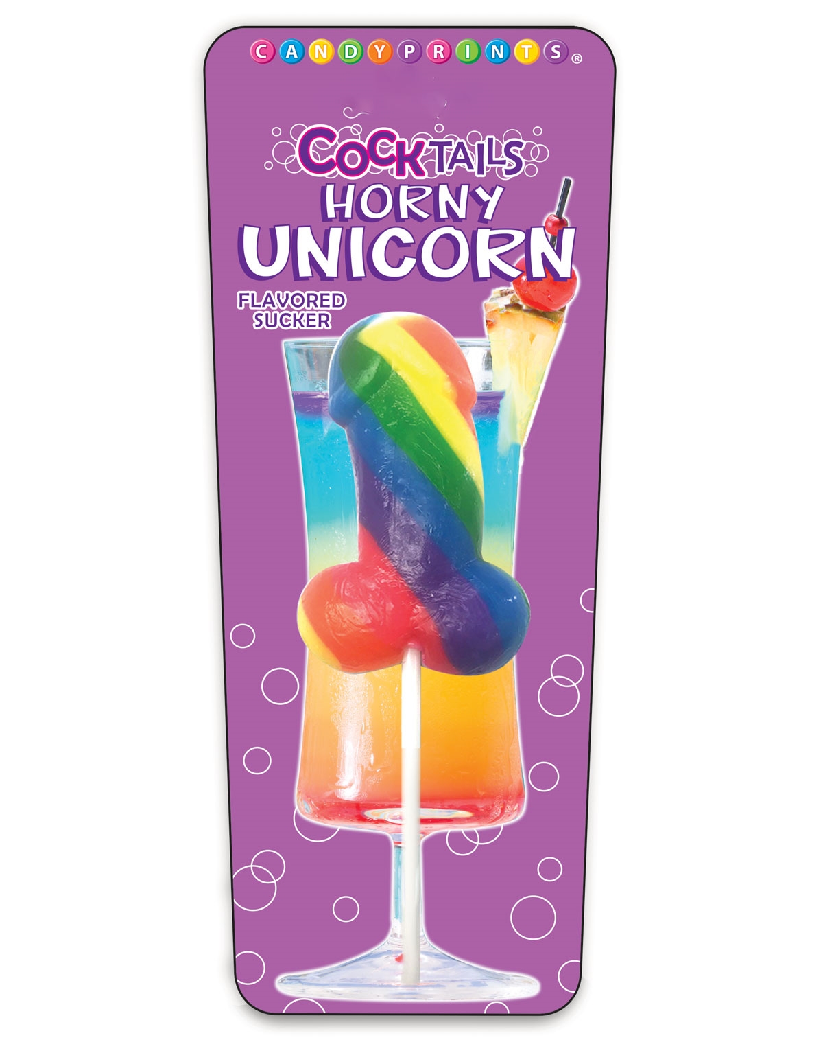 alternate image for Cocktails Suckers - Horny Unicorn
