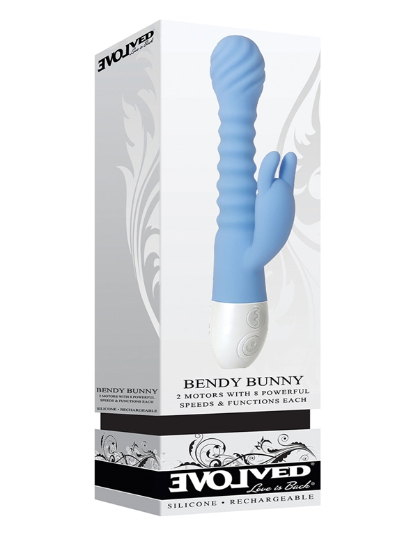 Bendy Bunny Vibrator ALT5 view Color: LB