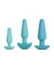 Additional TEAL/BLACK view of product B-VIBE ANAL TRAINING 7 PIECE SET with color code TLB